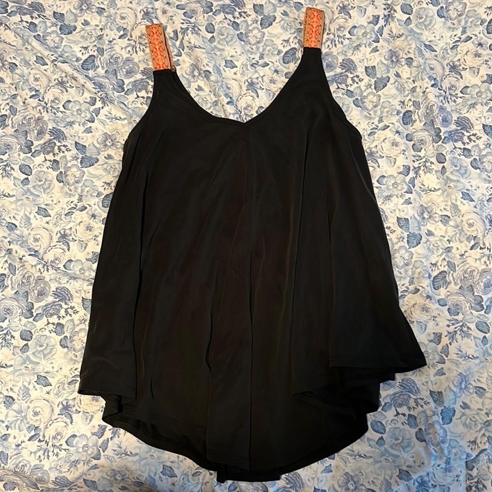 Green Envelope Tank top